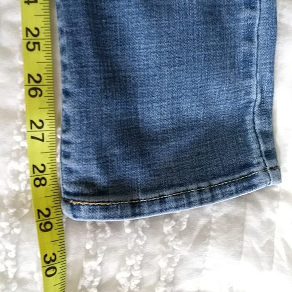 Levi's Mid-Rise Skinny Jeans Blue 6M - Picture 15 of 16
